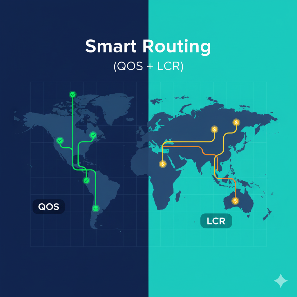 Smart Routing (QoS + LCR)